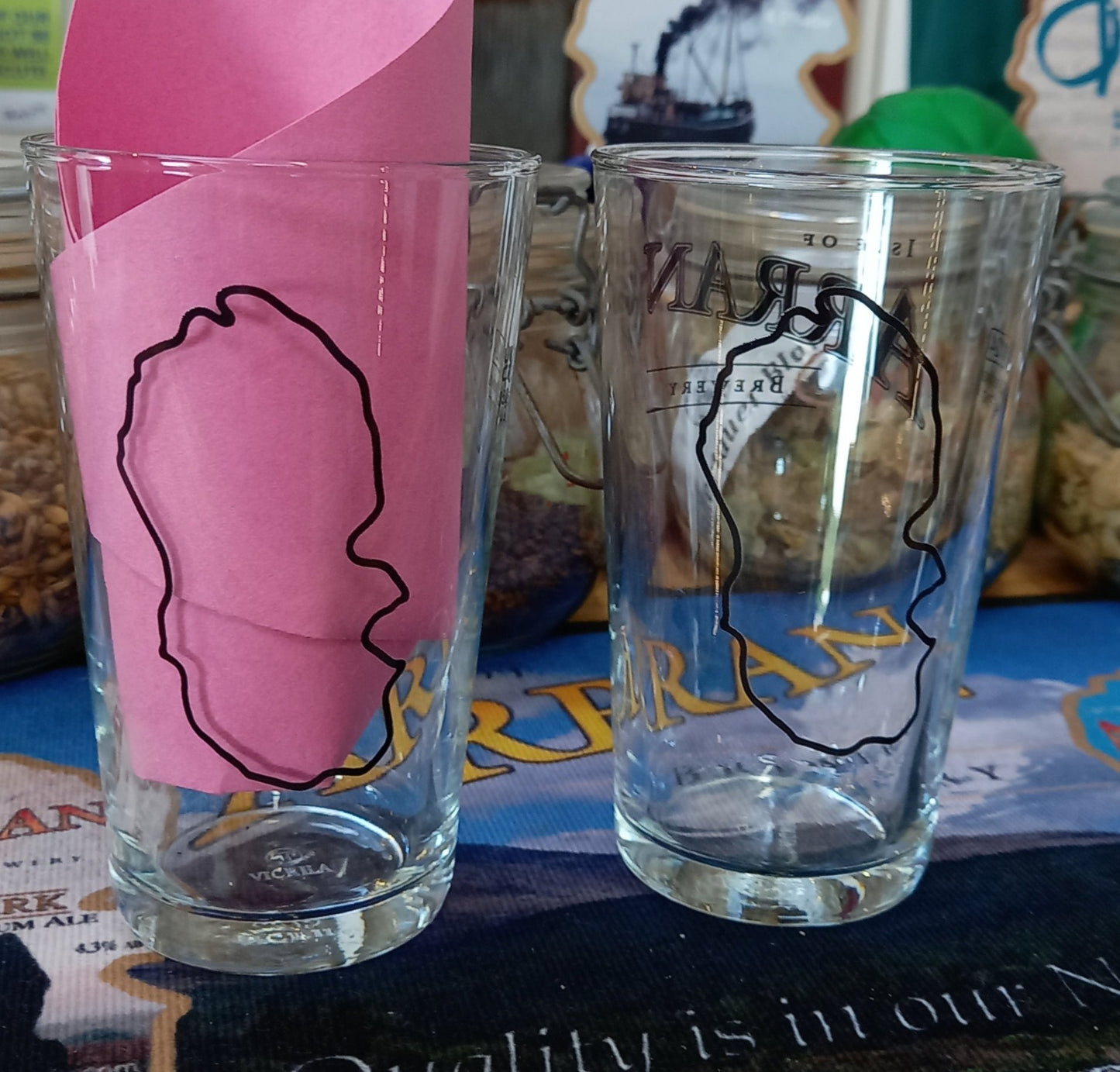 Arran Brewery Half-Pint Glass