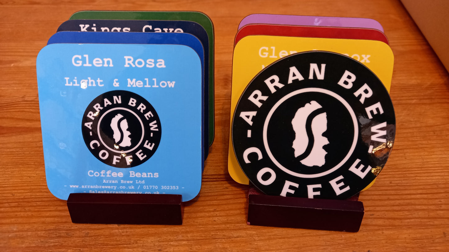 Arran Brew Coffee - Coaster Set of 8