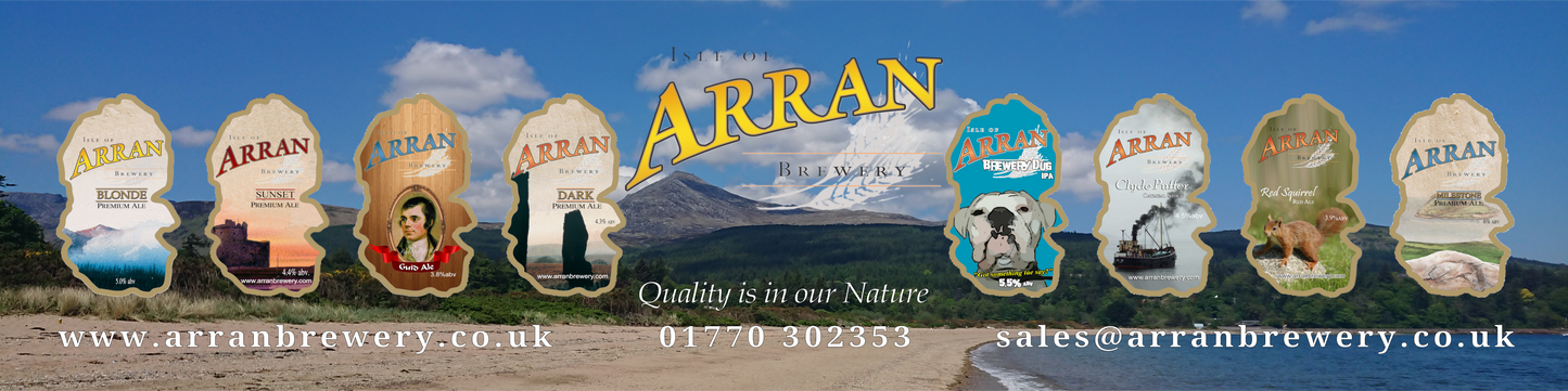 Arran Brewery Bar Runner