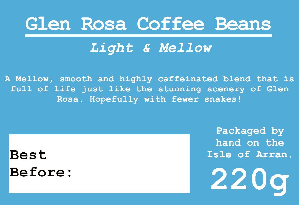 Glen Rosa 220g - Arran Brew Coffee -