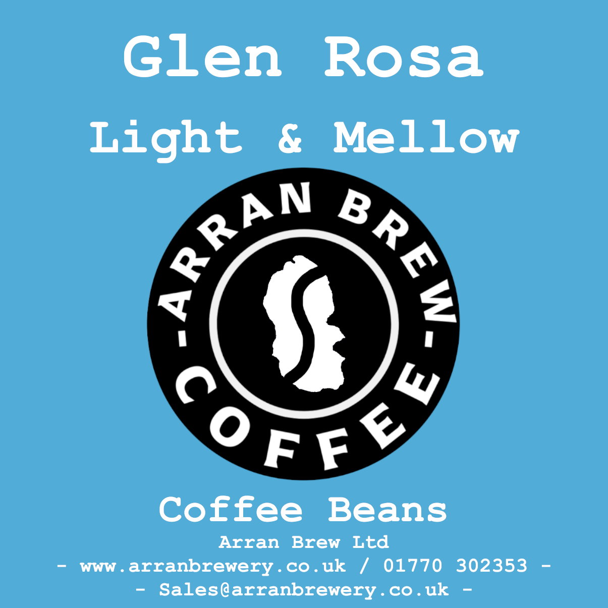 Glen Rosa 220g - Arran Brew Coffee -