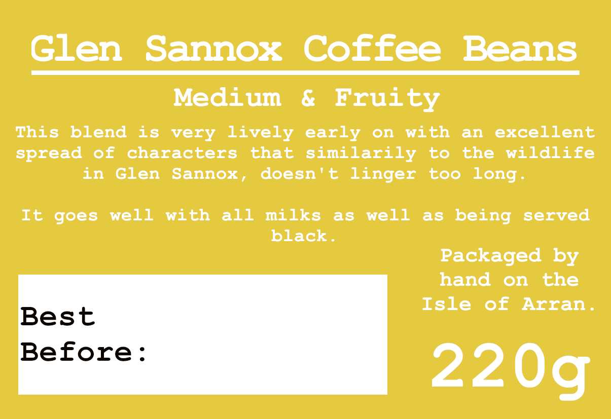 Arran Brew Coffee - Glen Sannox 220g