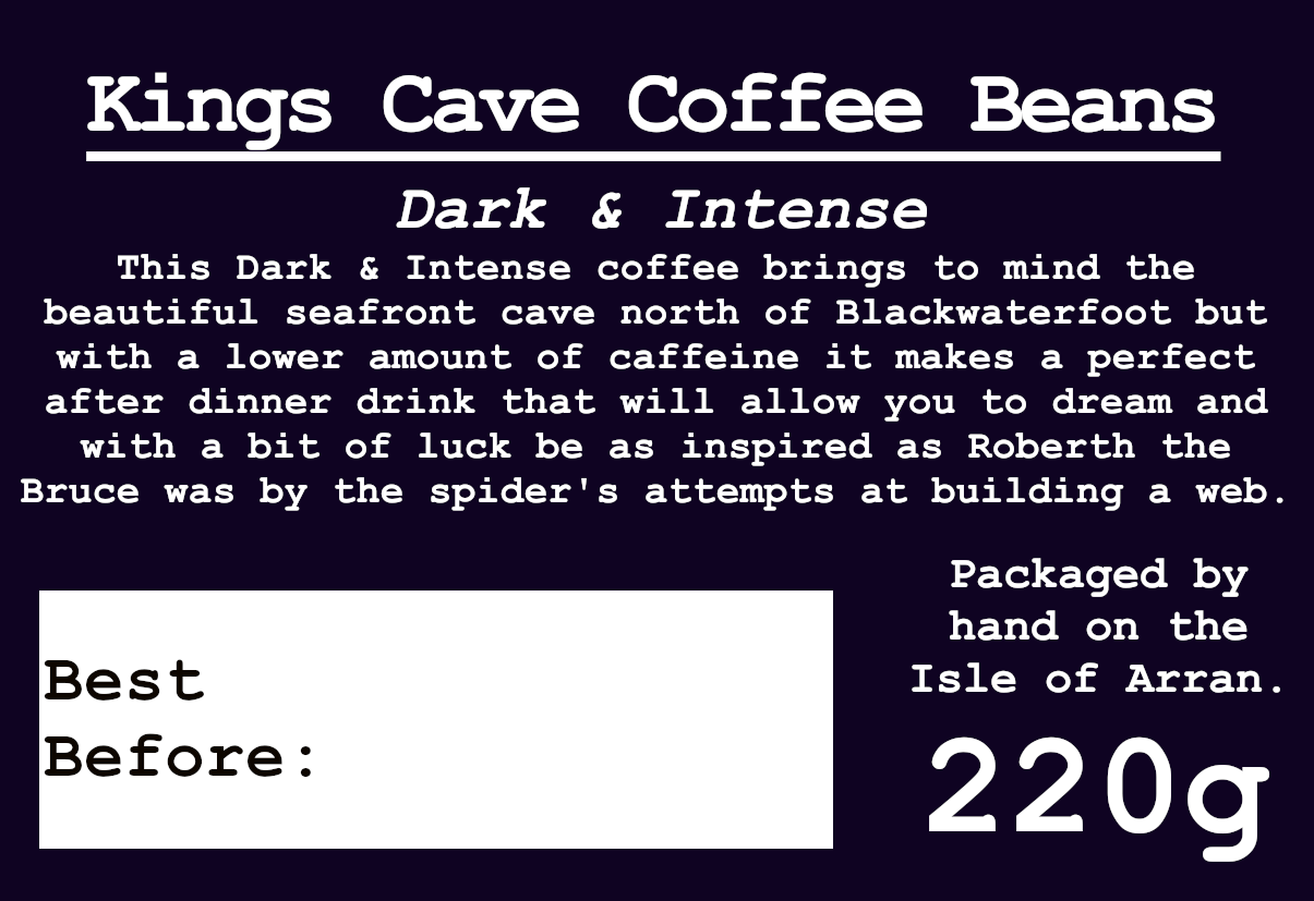 Arran Brew Coffee - King's Cave 220g