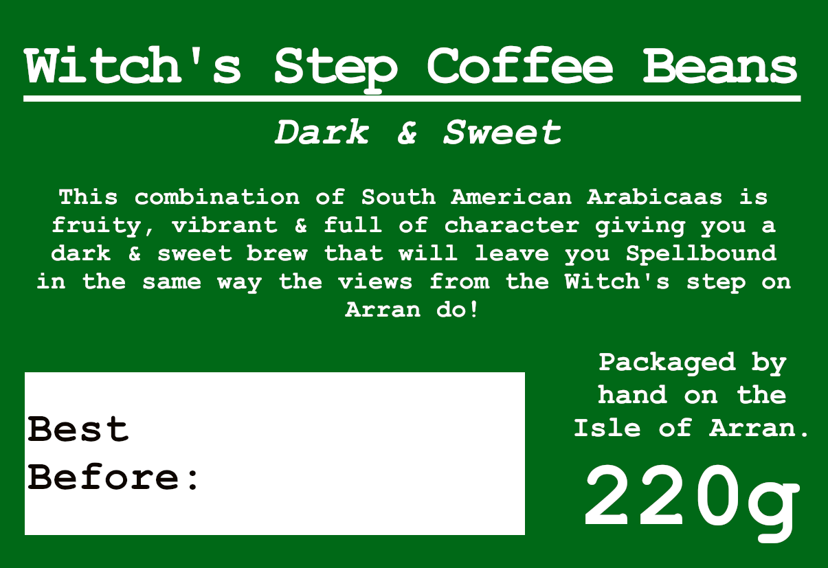 Arran Brew Coffee - Witch's Step 220g