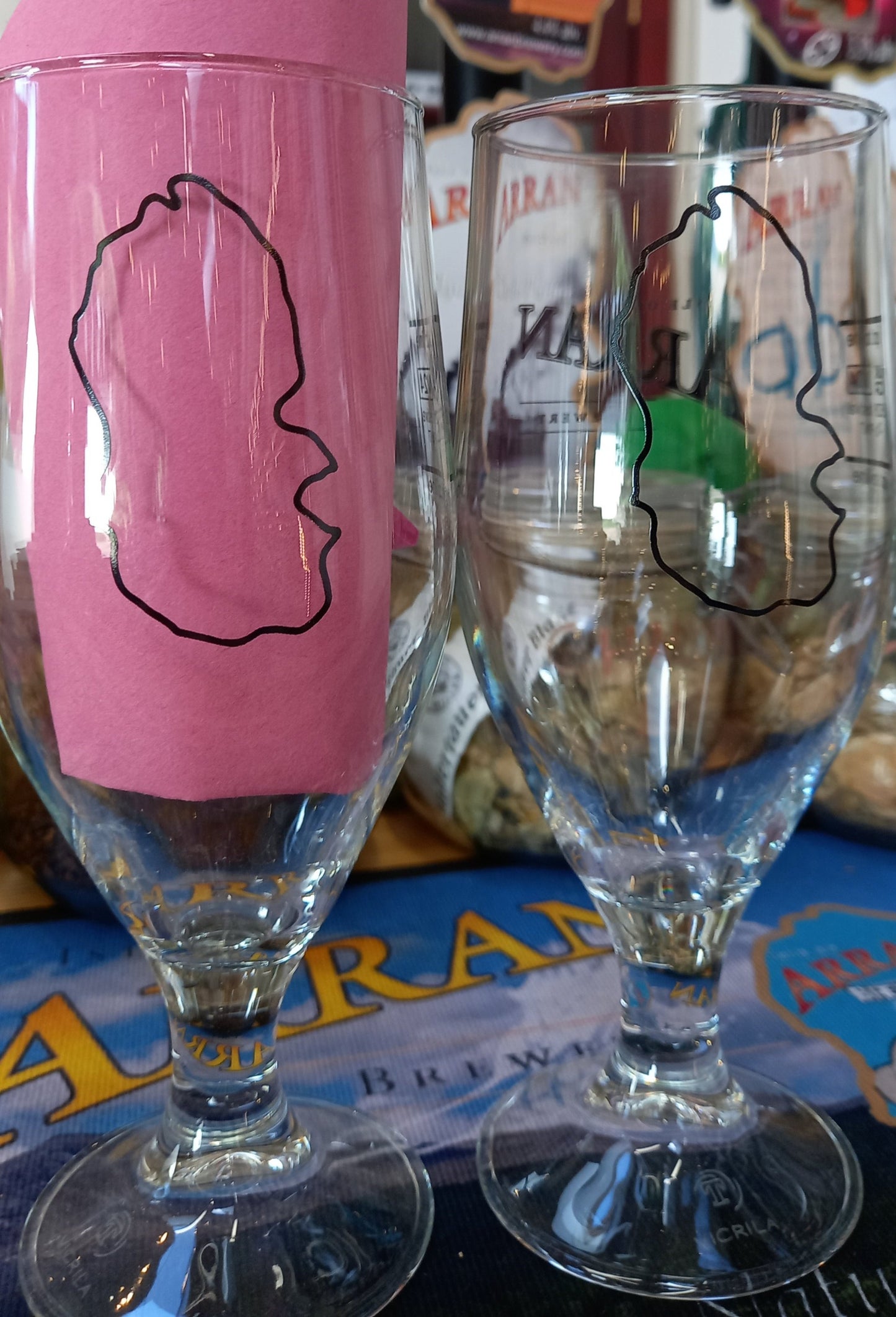 Arran Brewery Tulip Glass - 2/3 Pint